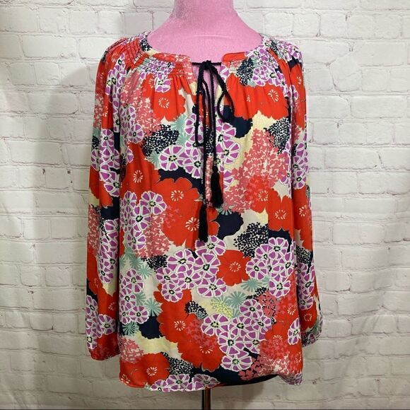 M DR2 by Daniel Rainn loose fitting floral top - Picture 1 of 8